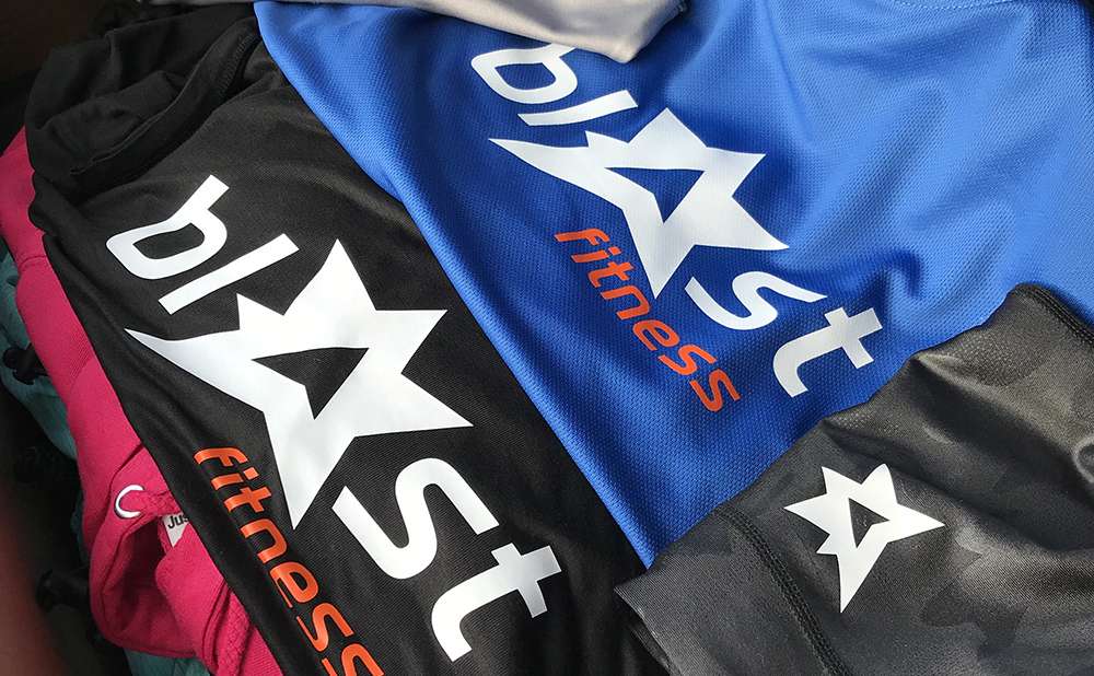 Printed T-shirt for Blast Fitness Yate