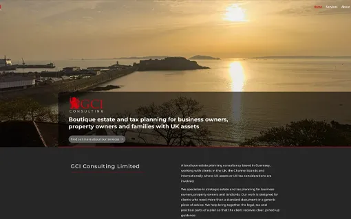 GCI Consulting New website